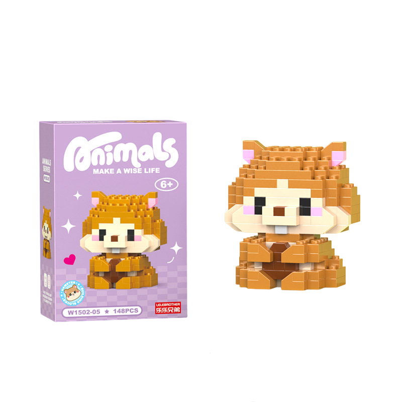 Конструктор-фигурка Bricks Animals Hamster Пиксели (2289522262)