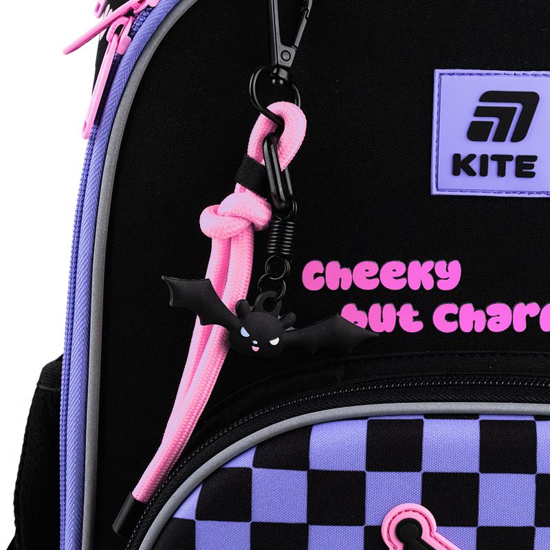 Школьный рюкзак KITE Education HK25-556M Kuromi каркасный с ортопедической спинкой (995391) - фото 8 Школьный рюкзак KITE Education HK25-556M Kuromi каркасный с ортопедической спинкой (995391) - фото 8