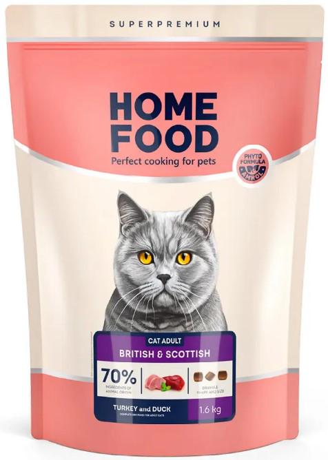 Корм сухий For British & Scottish Cats Індичка та телятина 1,6 кг (3099016)