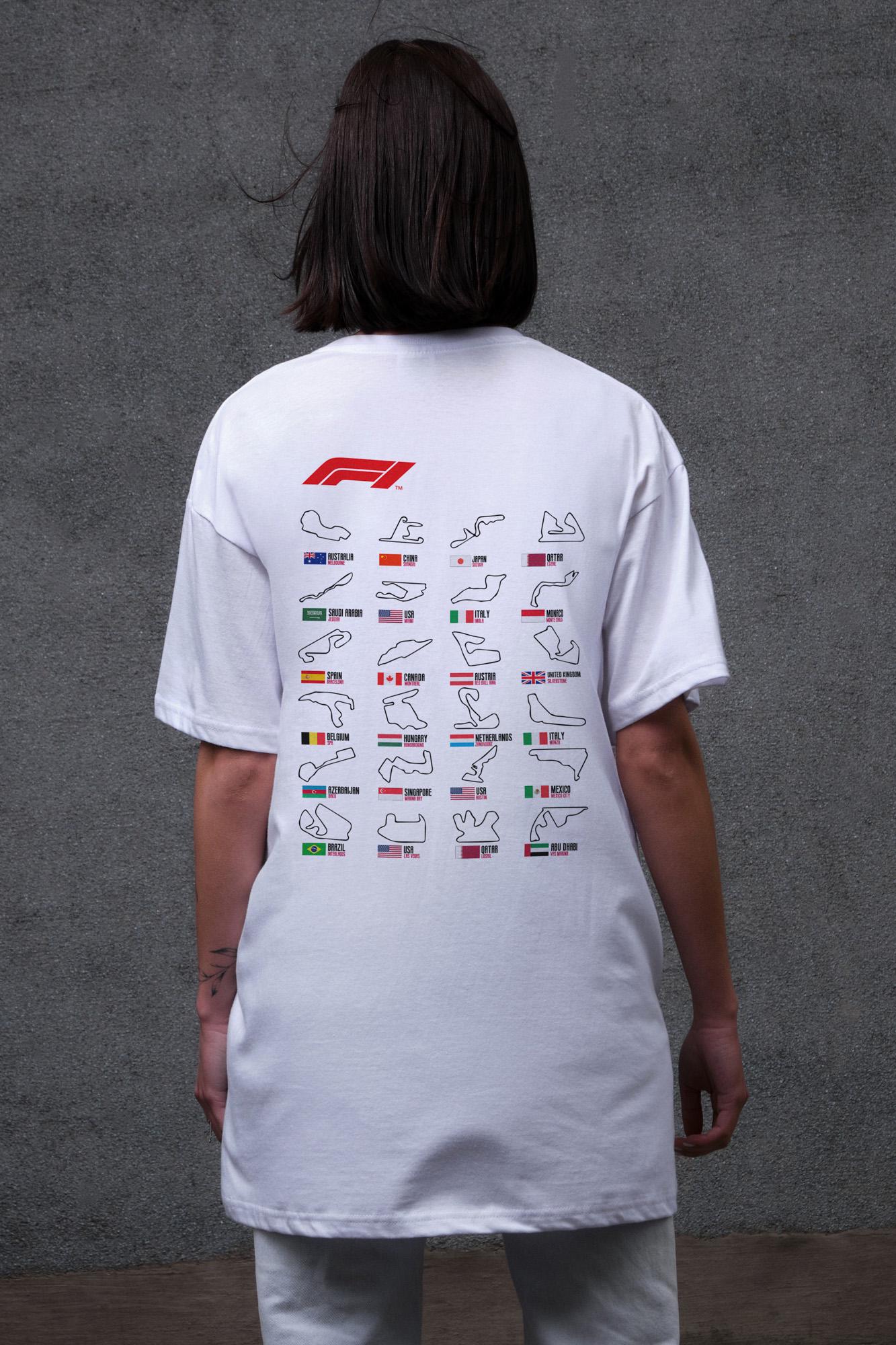 Футболка женская Without с принтом Track оверсайз S/M White (S8049675) Футболка женская Without с принтом Track оверсайз S/M White (S8049675)