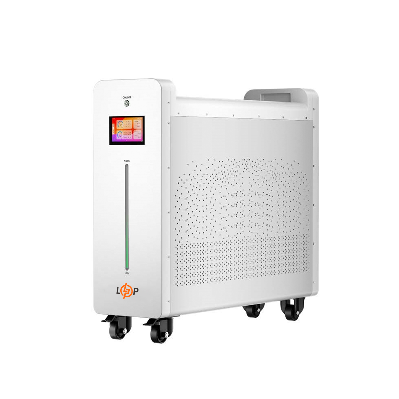 Акумулятор LP LiFePO4 51,2V-314 Ah 16076 Wh Smart BMS 200A з LCD AB RS485/CAN