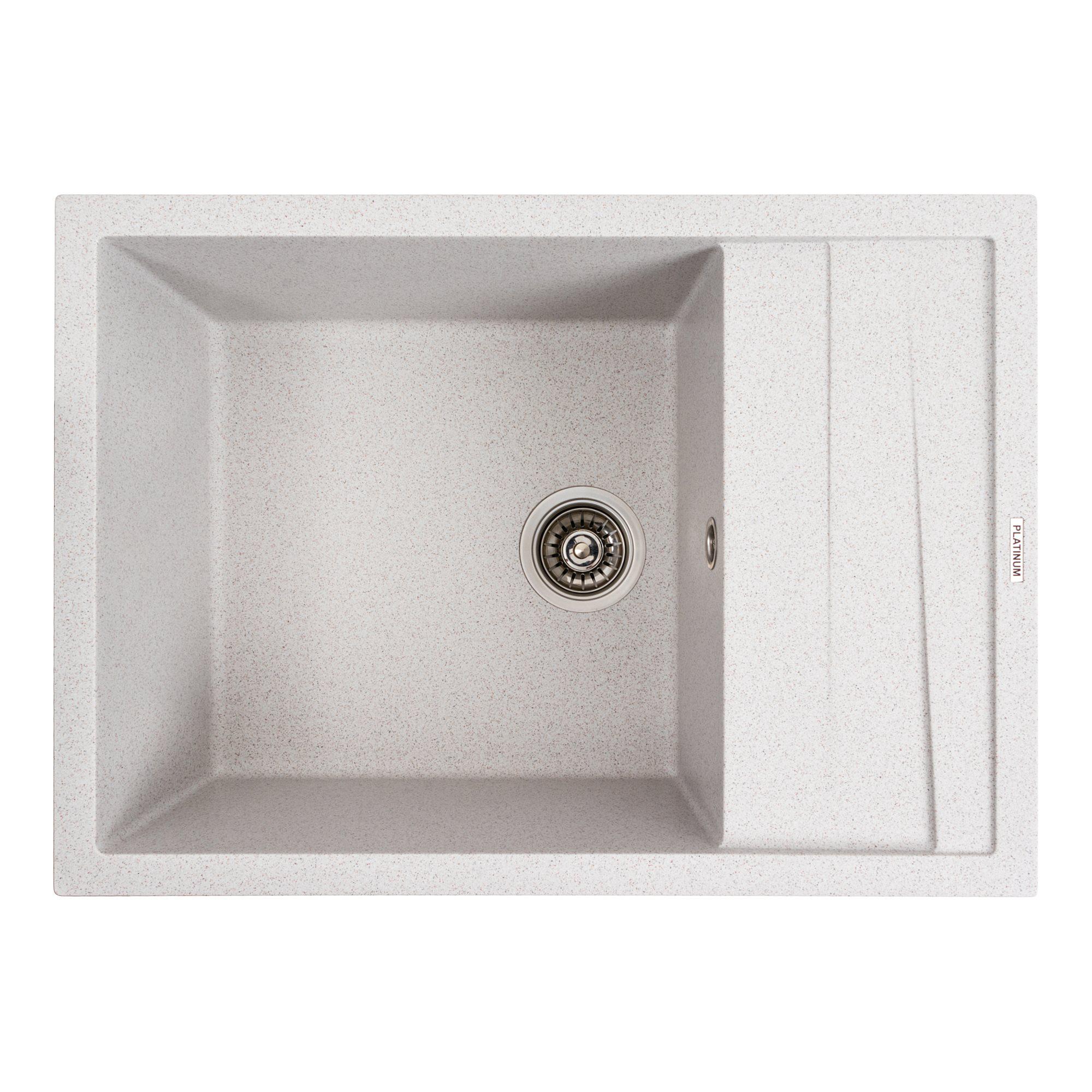 Мойка кухонная гранитная 7050 Cascada Platinum матовая Топаз Мойка кухонная гранитная 7050 Cascada Platinum матовая Топаз