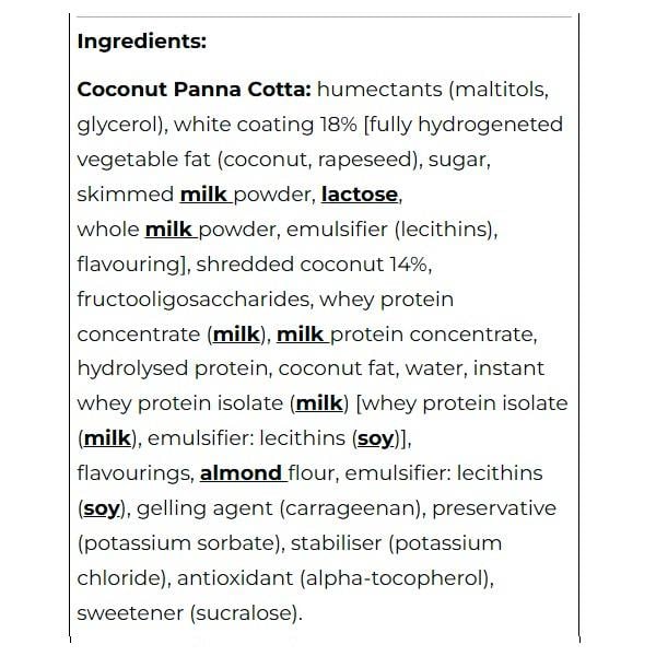 Протеїновий батончик Scitec Nutrition Prime Bite 50 g Coconut Panna Cotta - фото 3