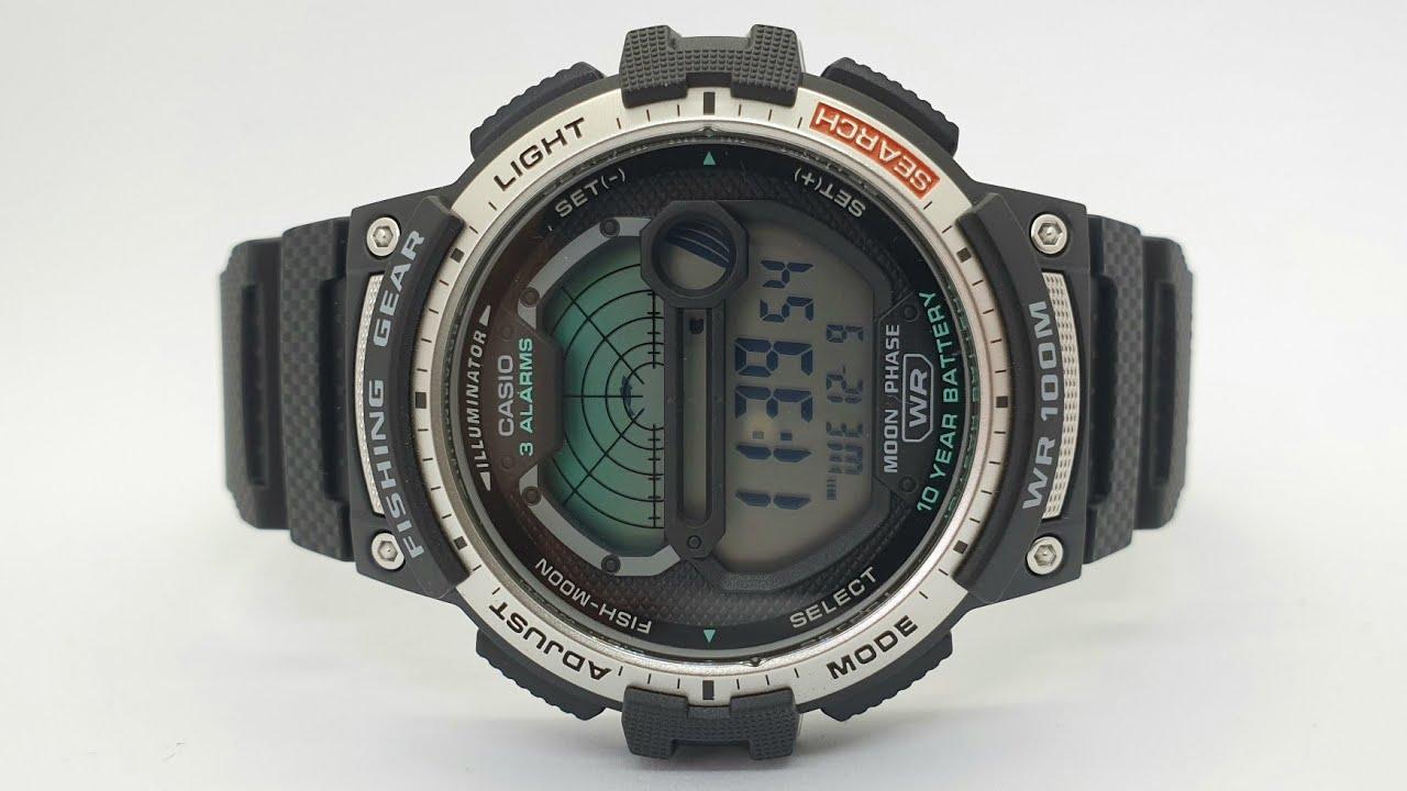 Наручные часы мужские Casio WS-1200H-1AVEF (1355874080) - фото 3 Наручные часы мужские Casio WS-1200H-1AVEF (1355874080) - фото 3