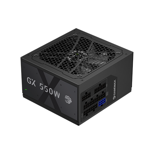 Блок питания модульный GameMax GX550GF 550W ATX 2.53 80+ Gold Black
