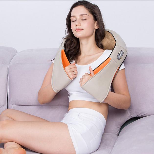 Масажер для шиї та плечей Massager of Neck Kneading - фото 4