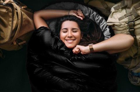 Спальний мішок з капюшоном водонепроникний Чорний - фото 14