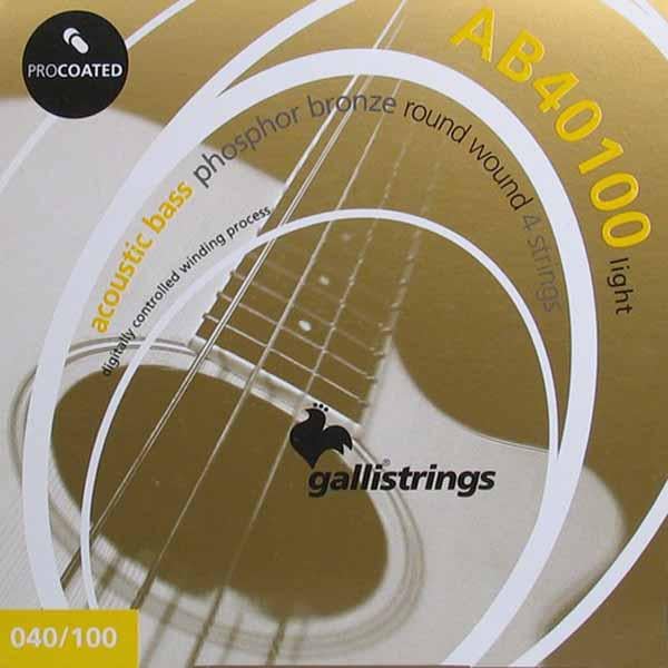 Струны для акустической бас-гитары Galli ProCoated AB-40100 Струны для акустической бас-гитары Galli ProCoated AB-40100
