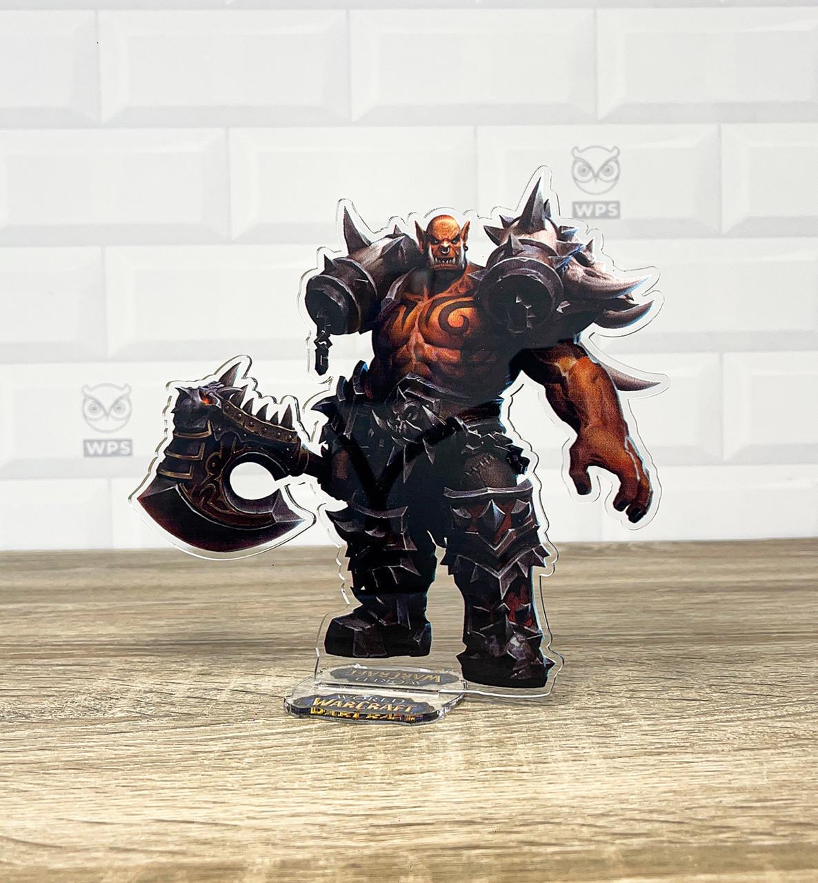Фигурка коллекционная акриловая World of Warcraft Орк Гаррош Адский Крик 15 см (2123592842)
