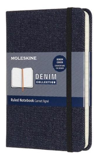 Блокнот Moleskine Denim маленький Синій (LCDNB1MM710)