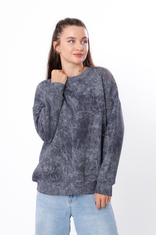 Джемпер жіночий Носи Своє оверсайз р. 52 Сірий (8355-141) - фото 2 Джемпер жіночий Носи Своє оверсайз р. 52 Сірий (8355-141) - фото 2