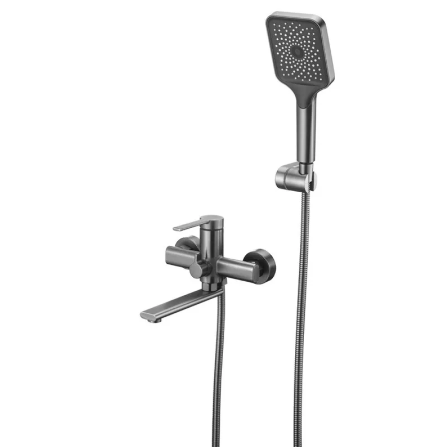 Смеситель для ванны MIXXUS Lord 009 Euro Graphite (MI7140) Смеситель для ванны MIXXUS Lord 009 Euro Graphite (MI7140)