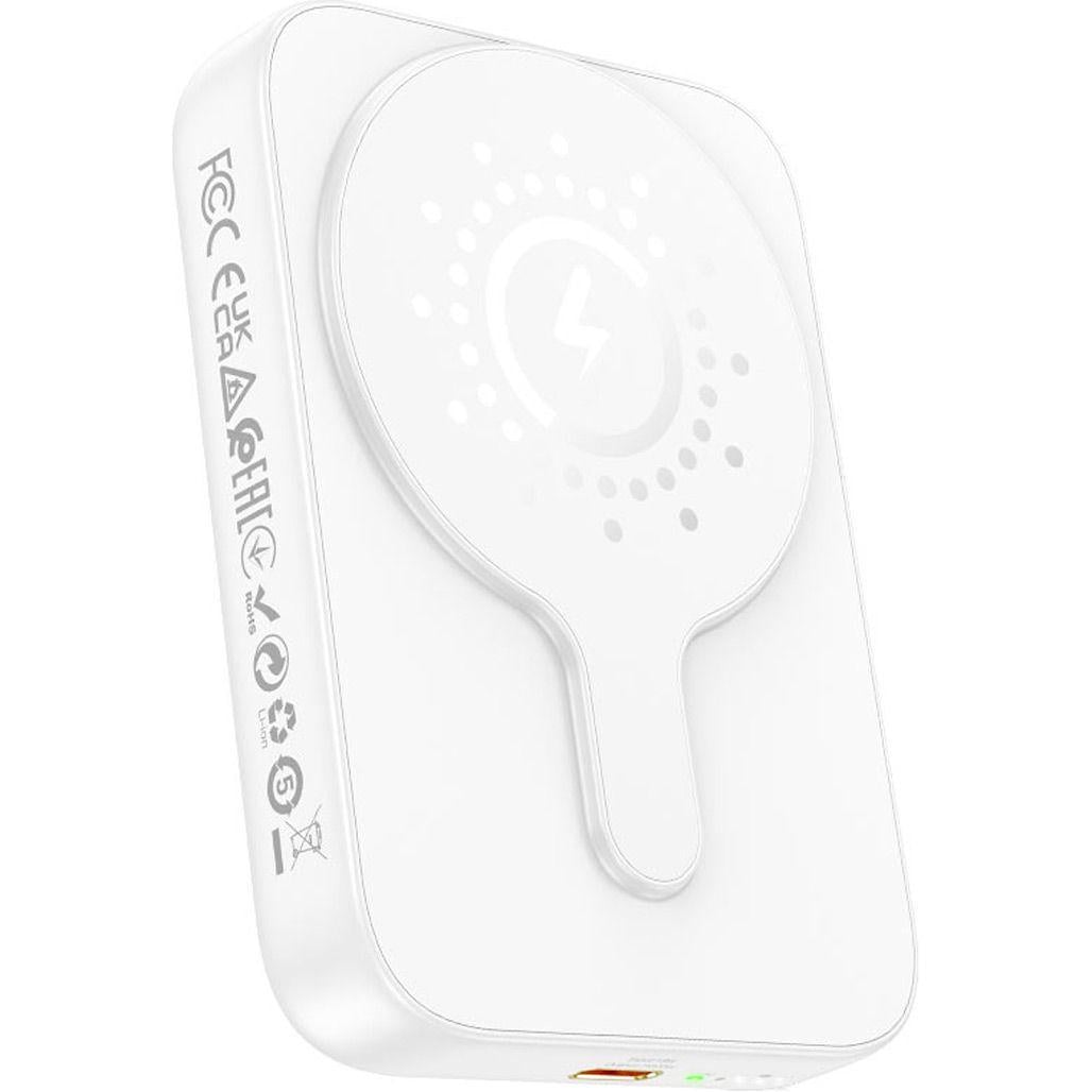 Батарея портативная Hoco J117A Esteem PD20W Magnetic 10000mAh White