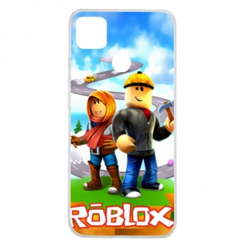 Чохол для Xiaomi Redmi 9c Roblox backraund game mapa