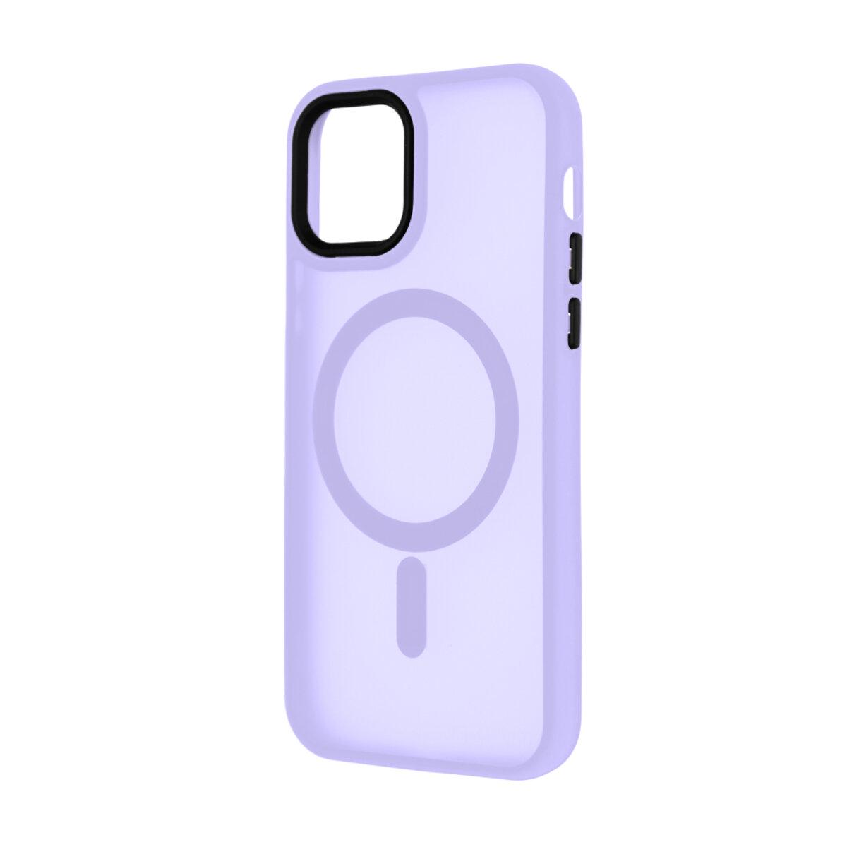 Протиударний чохол для Apple iPhone 12 Cosmic Magnetic Color HQ / Lilac