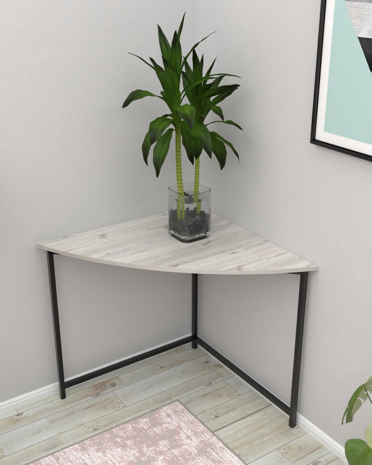 Столик угловой в стиле лофт EcoLoft DSP-1500-2 Дуб Кортона (35957941) - фото 3