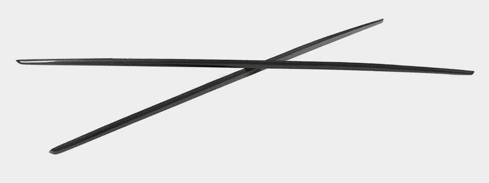 Пороги боковые DDCarbon S63 AMG 2014-2017 для Mercedes S-сlass W222 2013-2022 натуральный карбон (147871)