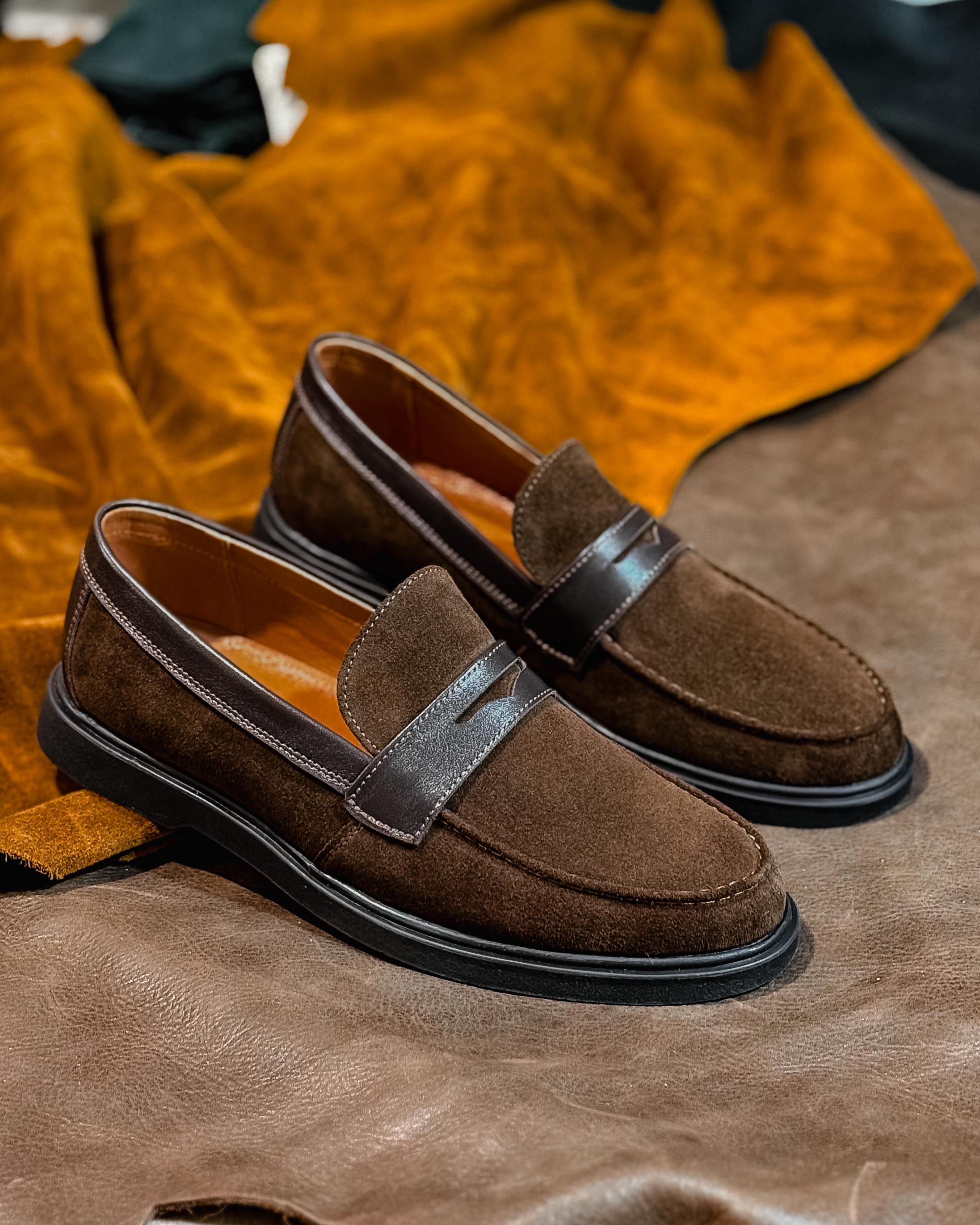 Лоферы мужские BROOKLYN COFFEE р. 40 - фото 3 Лоферы мужские BROOKLYN COFFEE р. 40 - фото 3