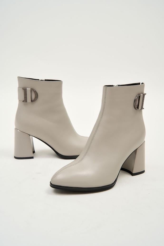 Ботильйони жіночі Fabio Monelli р. 38 Сірий (180279)