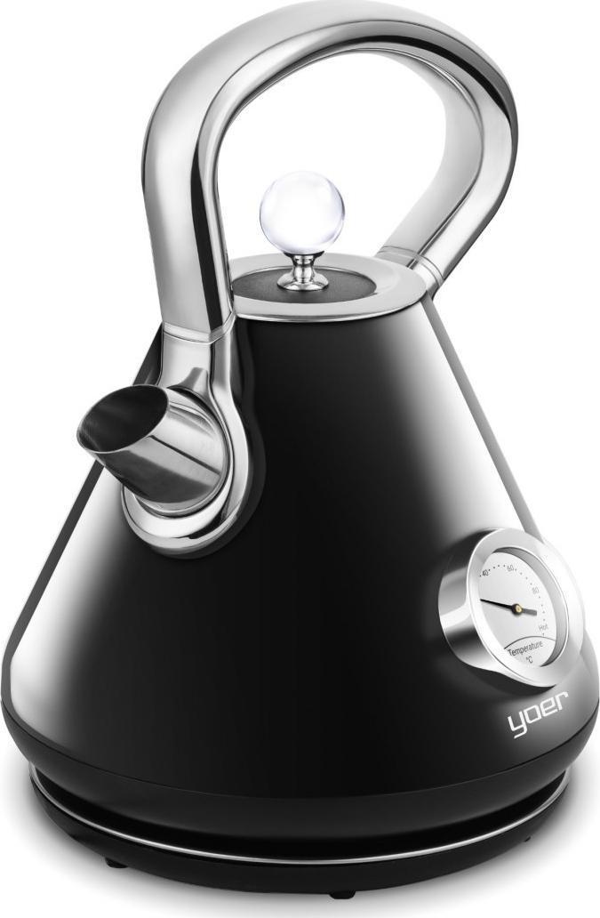 Электрочайник Yoer CRYSTAL EK02BK (69991)