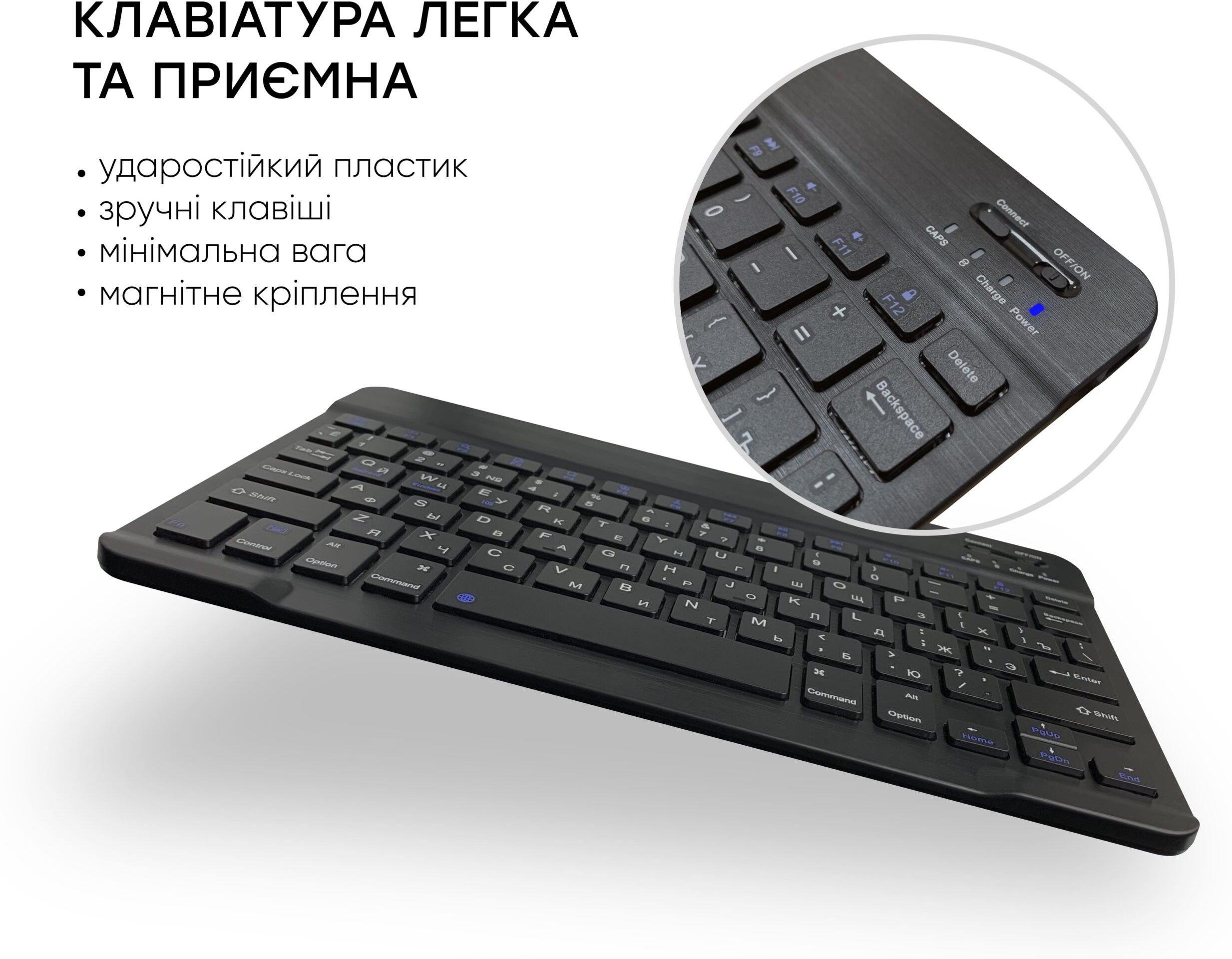 Клавиатура Airon Bluetooth KeyBoard Easy Tap for Smart TV & Tablet (4822352781027) - фото 3