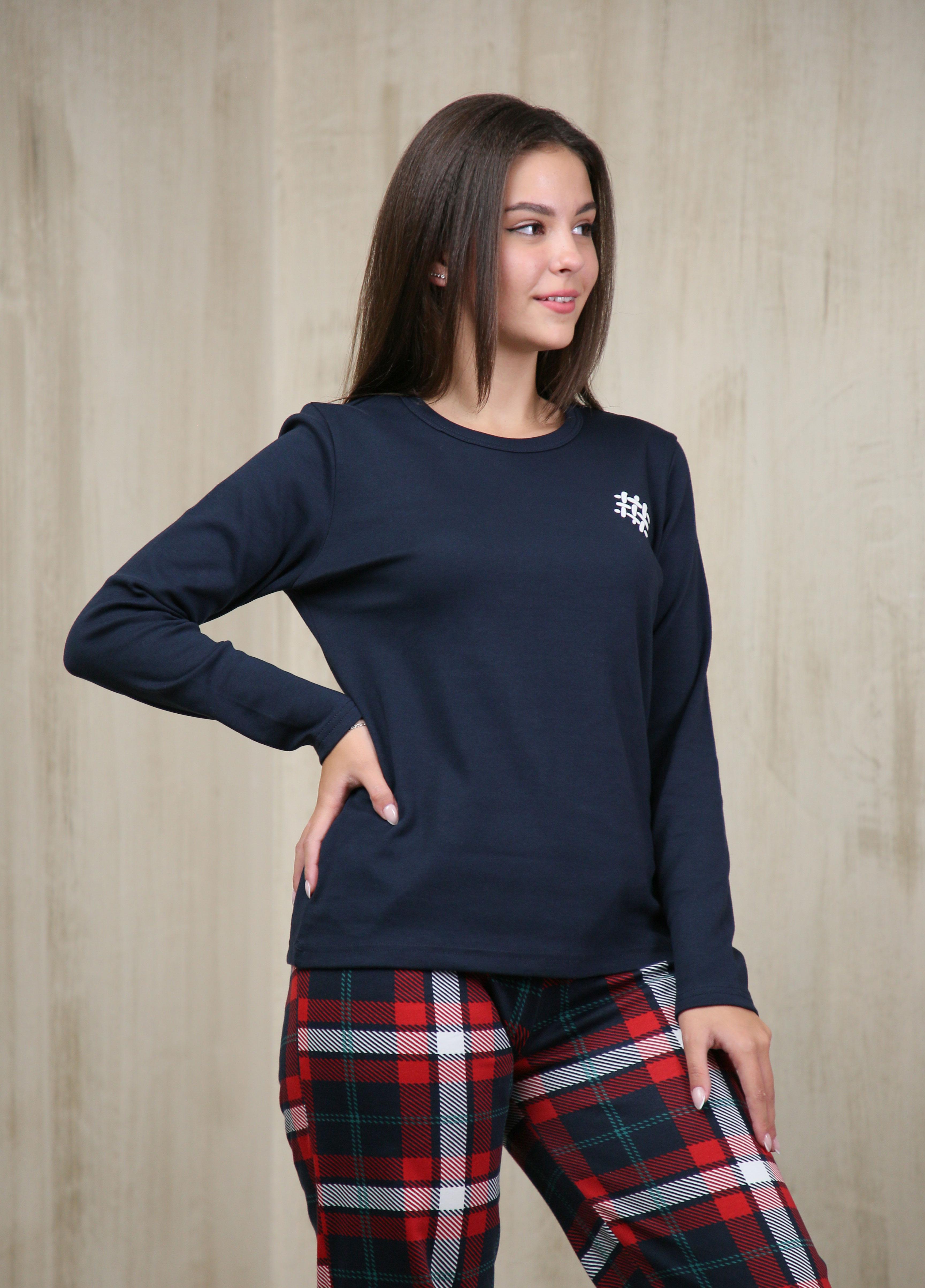 Піжама жіноча Наталюкс XL Темно-синій (9426283249751) - фото 3 Піжама жіноча Наталюкс XL Темно-синій (9426283249751) - фото 3