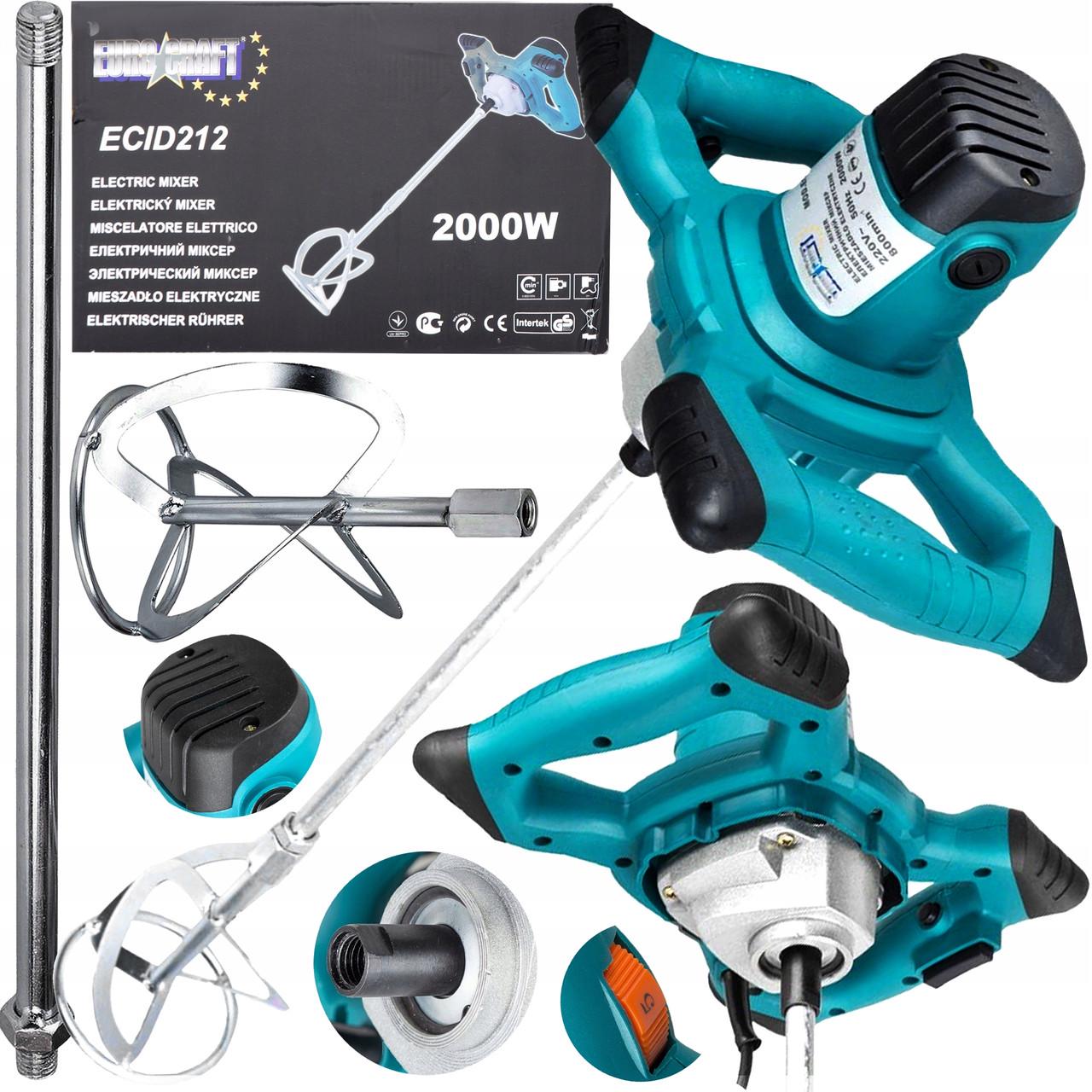 Миксер строительный Euro Craft ECID212 (2112) - фото 9 Миксер строительный Euro Craft ECID212 (2112) - фото 9