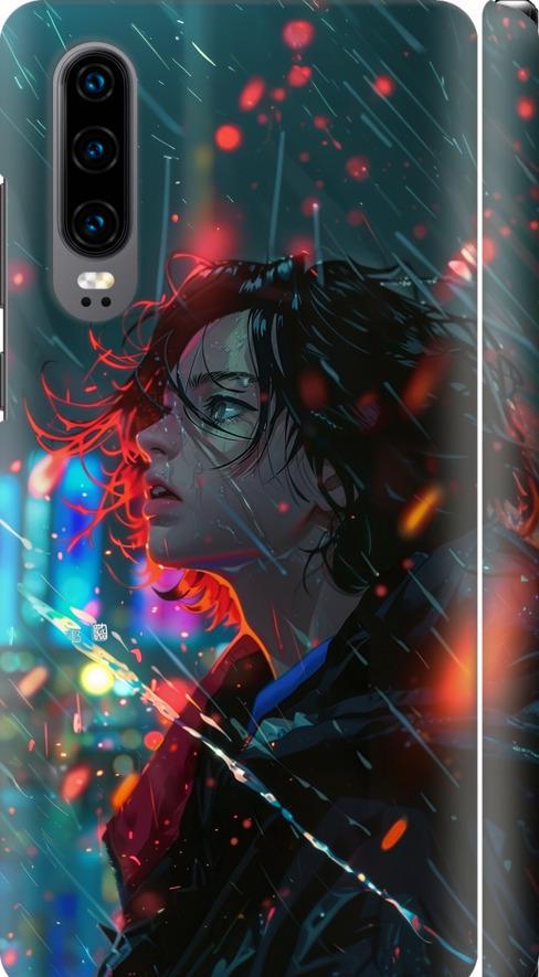 Чехол на Huawei P30 Ночные огни (6096m-1622-42517)