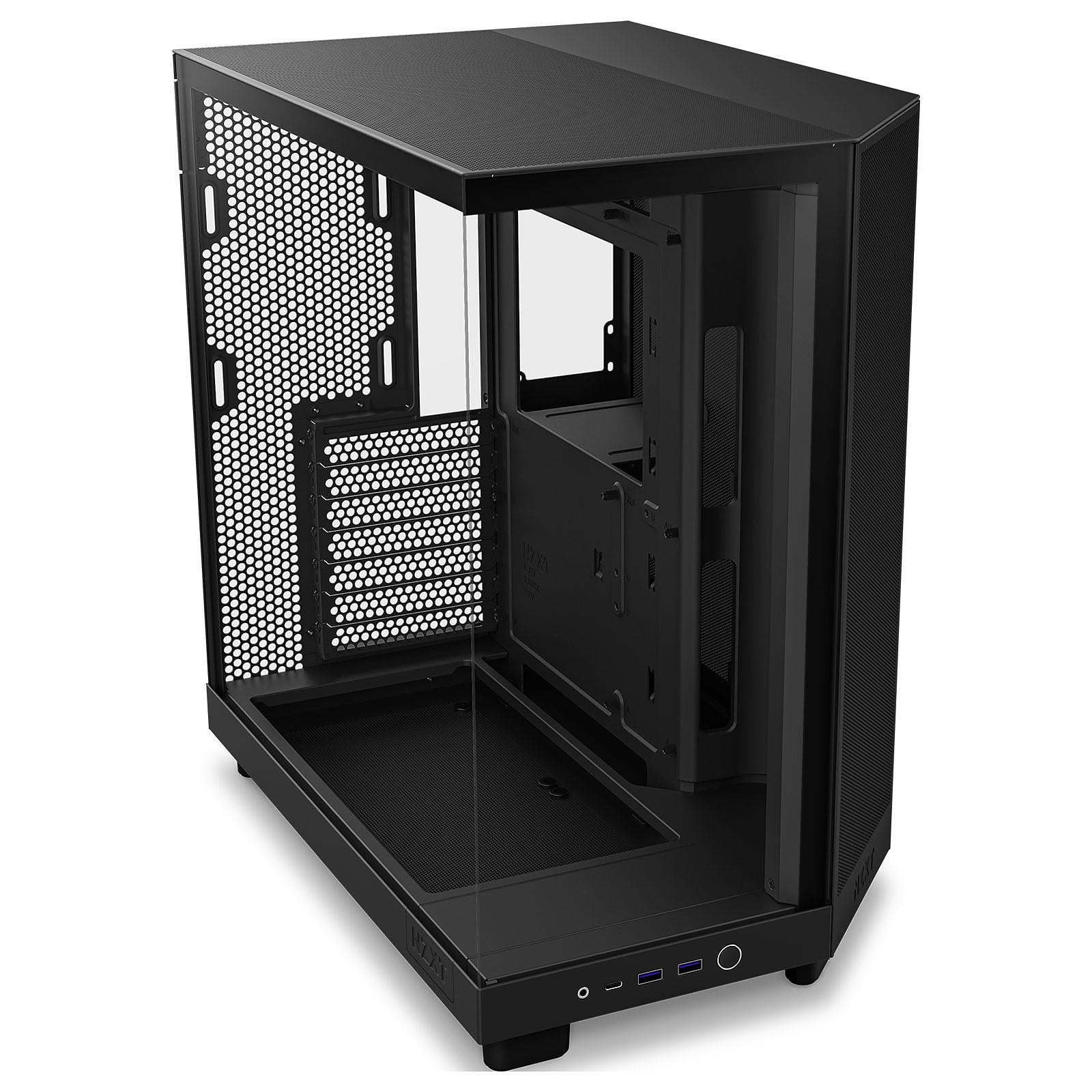Корпус для ПК NZXT H6 Midi-Tower PSU ATX/MicroATX/Mini-ITX Black (CC-H61FB-01)