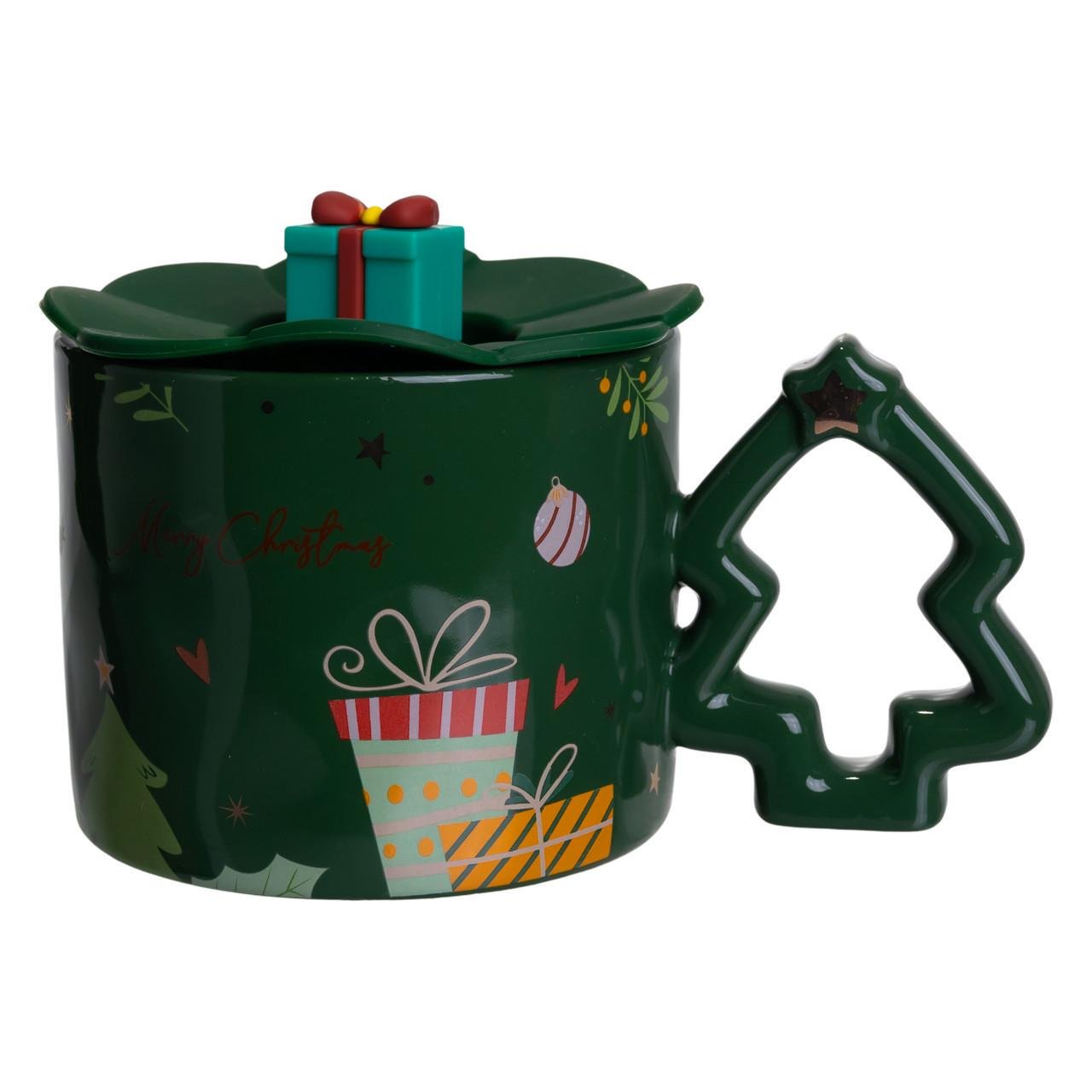 Чашка порцелянова Christmas Tree 400 мл (FM-CS-18GR) - фото 3 Чашка порцелянова Christmas Tree 400 мл (FM-CS-18GR) - фото 3