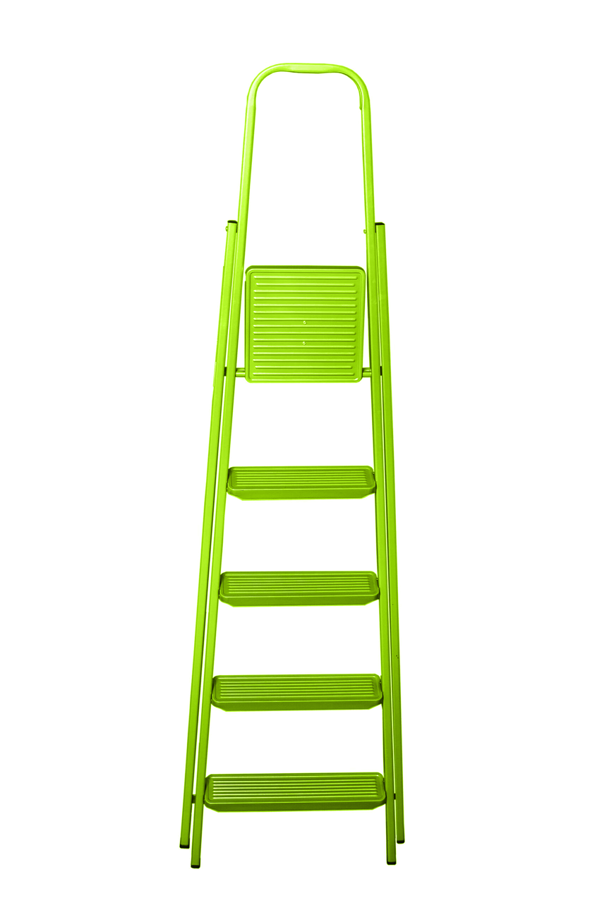 Драбина металева SCALA 5 сходинок Steel (98-005) - фото 2