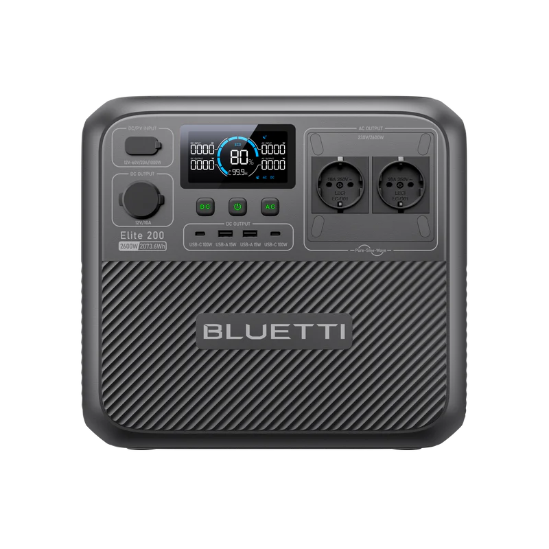 Зарядна станція Bluetti Elite 300 V2 2600W 3014Wh LiFePO4 Black (300 V2)