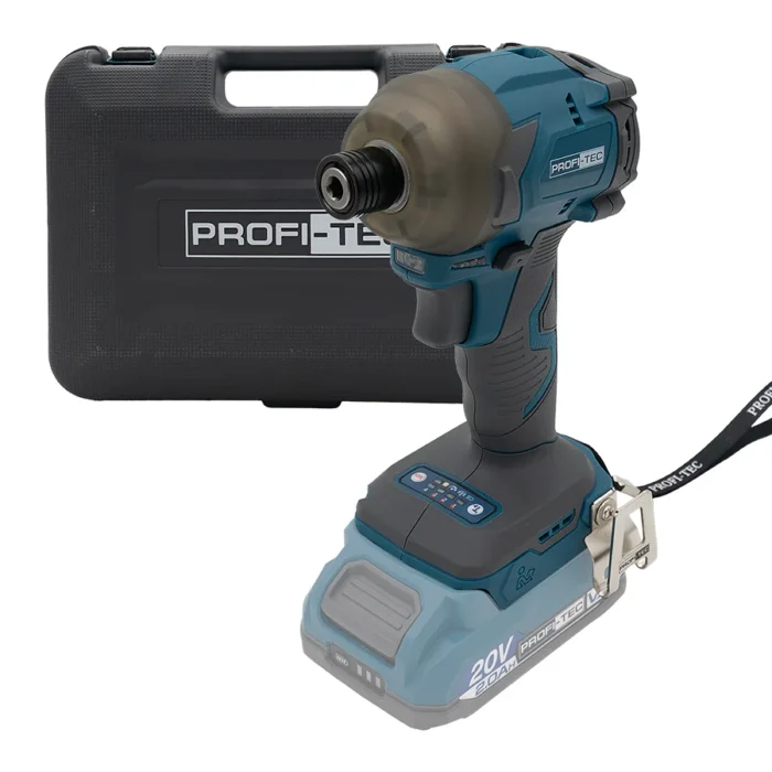 Гайковерт акумуляторний імпульсний PROFI-TEC PPID2620 POWERLine без акумулятора та зарядного пристрою (007884) Гайковерт акумуляторний імпульсний PROFI-TEC PPID2620 POWERLine без акумулятора та зарядного пристрою (007884)