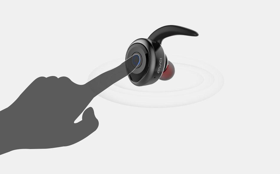 Наушники Awei T1 Black (5015) - фото 4