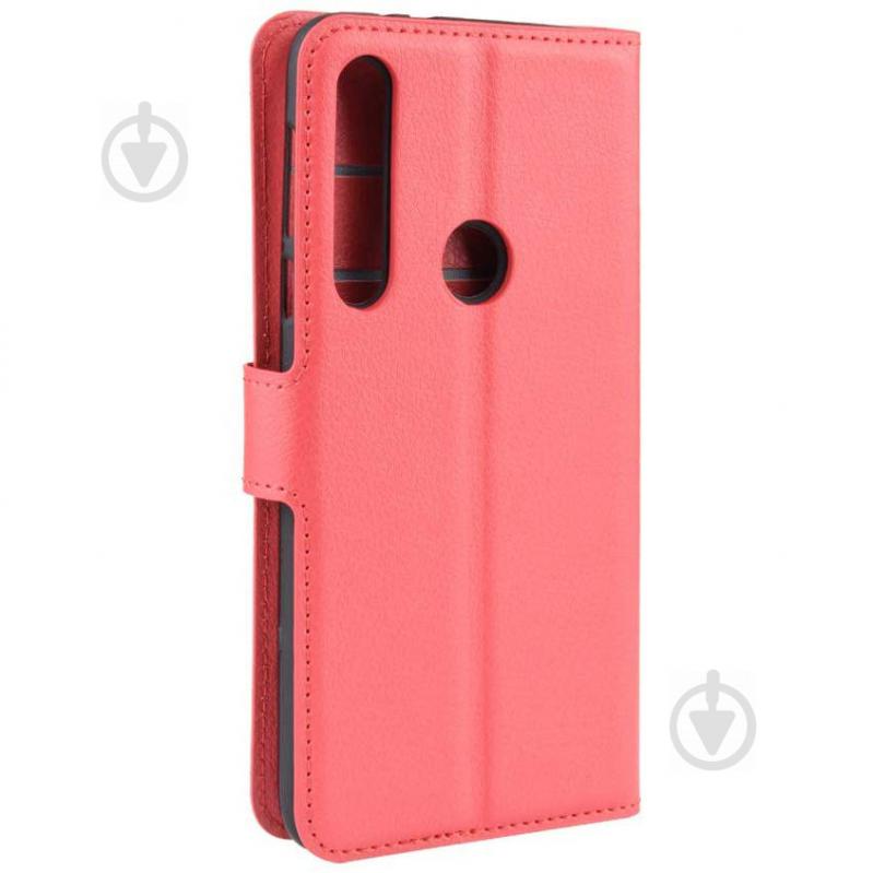 Чехол-книжка Litchie Wallet для Motorola One Macro / Moto G8 Play Red (hub_tkCZ48229) - фото 4