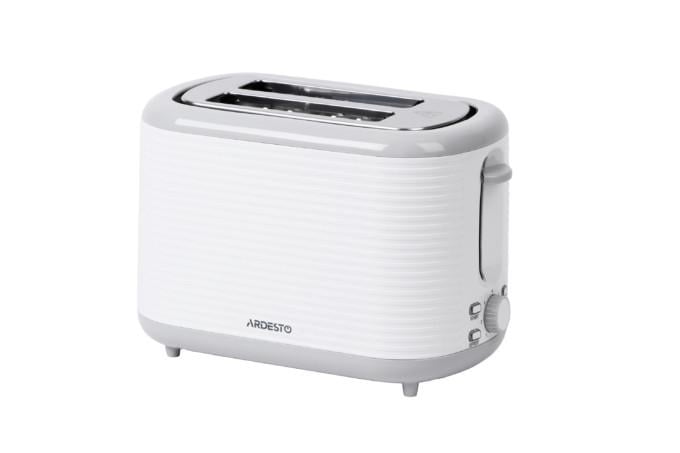 Тостер Ardesto White stripes 930Вт пластик (T-F17WG)