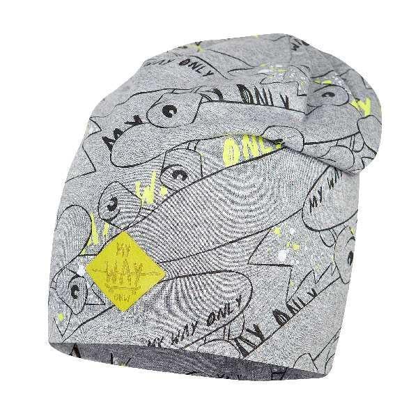 Шапка демисезонная Broel р. 55 Серо-салатовый (RAIMUNDO)