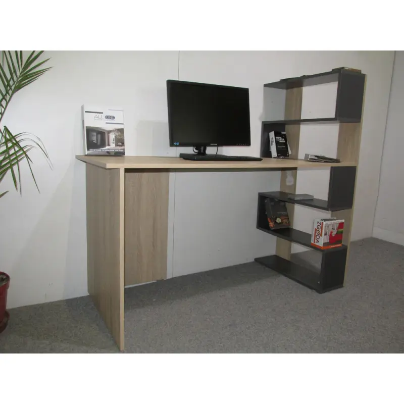 Стол компьютерный Джеко 1416P правый 141,6х60х122,4 см Нимфея Альба (23362059) - фото 3 Стол компьютерный Джеко 1416P правый 141,6х60х122,4 см Нимфея Альба (23362059) - фото 3