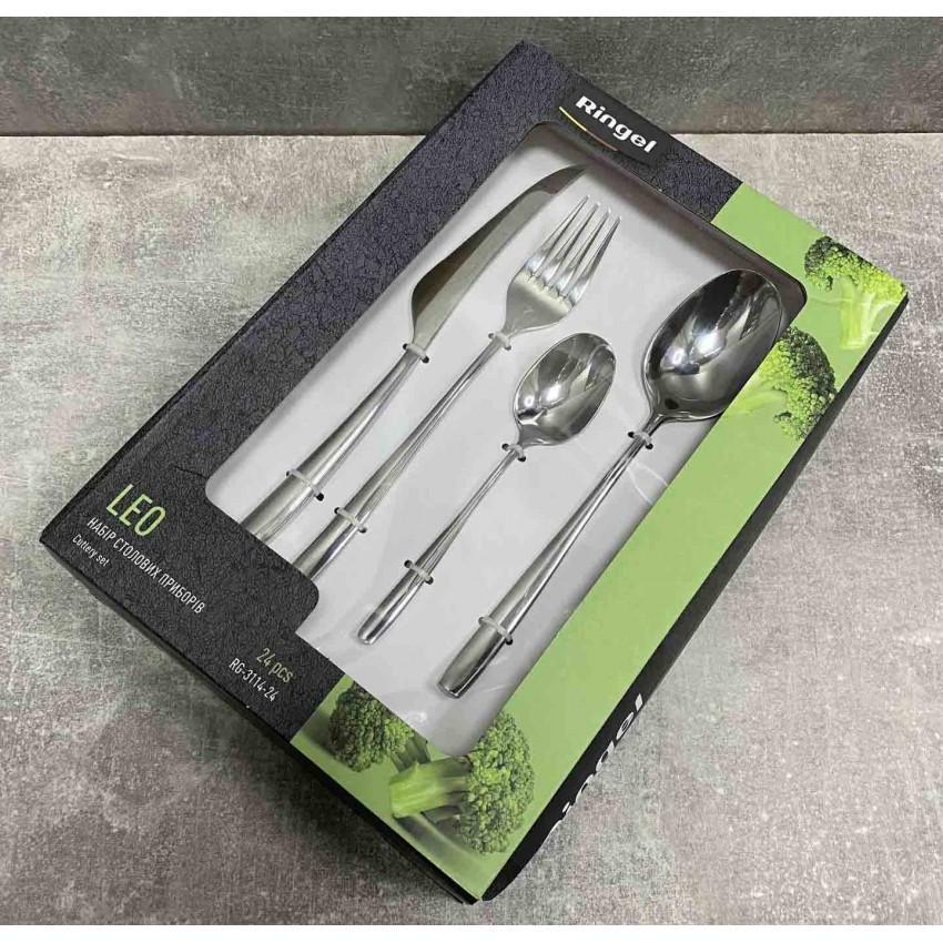 Набір столових приборів Ringel Leo RG-3114-24 24 пр. (1699408967) Набір столових приборів Ringel Leo RG-3114-24 24 пр. (1699408967)