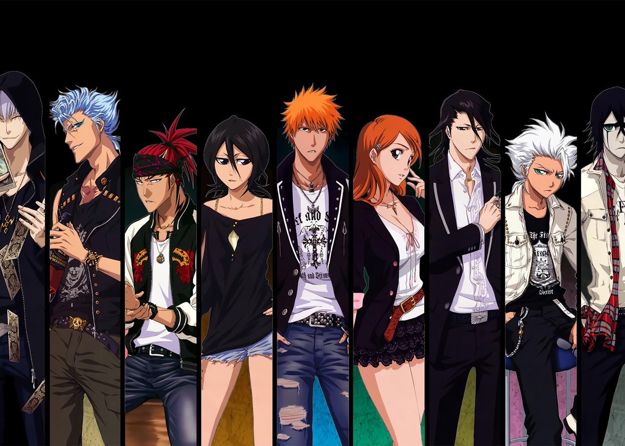 Картина GeekLand Bleach Блич персонажи блич