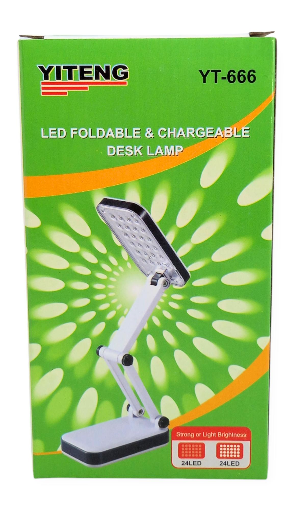 Лампа настільна YT-666 LED USB акумуляторна Білиий (30651603) - фото 7