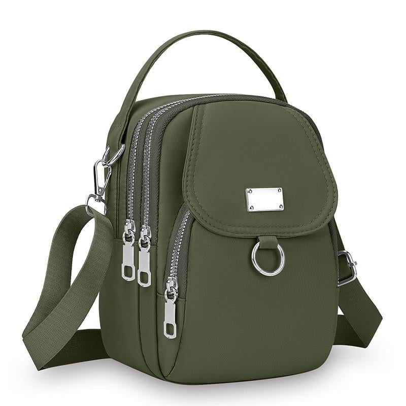 Жіноча сумка класична 10649 крос-боді Зелений (29472155) - фото 1