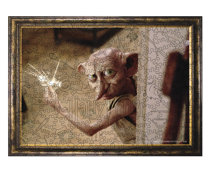 Пазл деревянный фигурный Woods Story Гарри Поттер Доби Эльф XL (wsph006-XL)