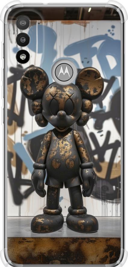 Чехол на Motorola E20 Bronze kaws v2 (6098sp-2509-42517) Чехол на Motorola E20 Bronze kaws v2 (6098sp-2509-42517)