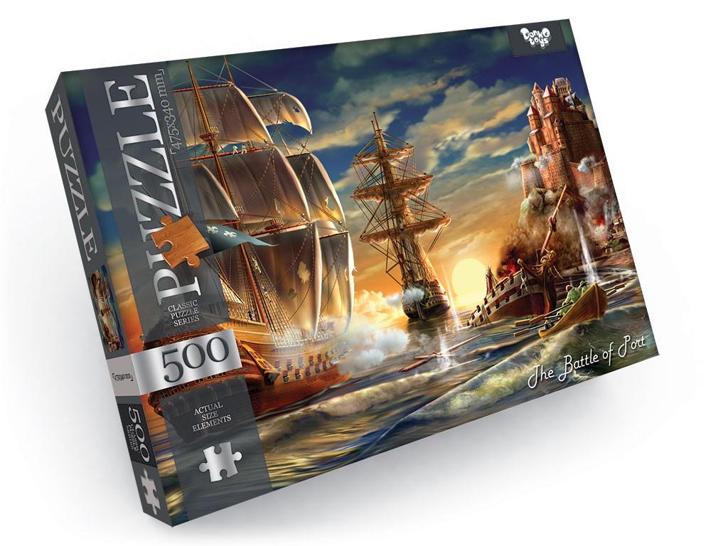 Пазлы детские The Battle of Port 475х340 мм 500 эл. Пазлы детские The Battle of Port 475х340 мм 500 эл.