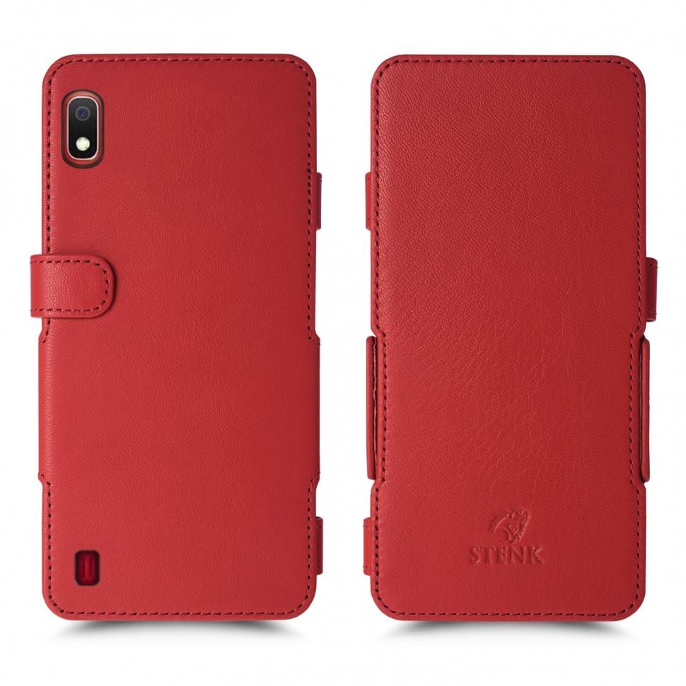 Чехол книжка Stenk Prime для Samsung Galaxy A10 Красный (66623)
