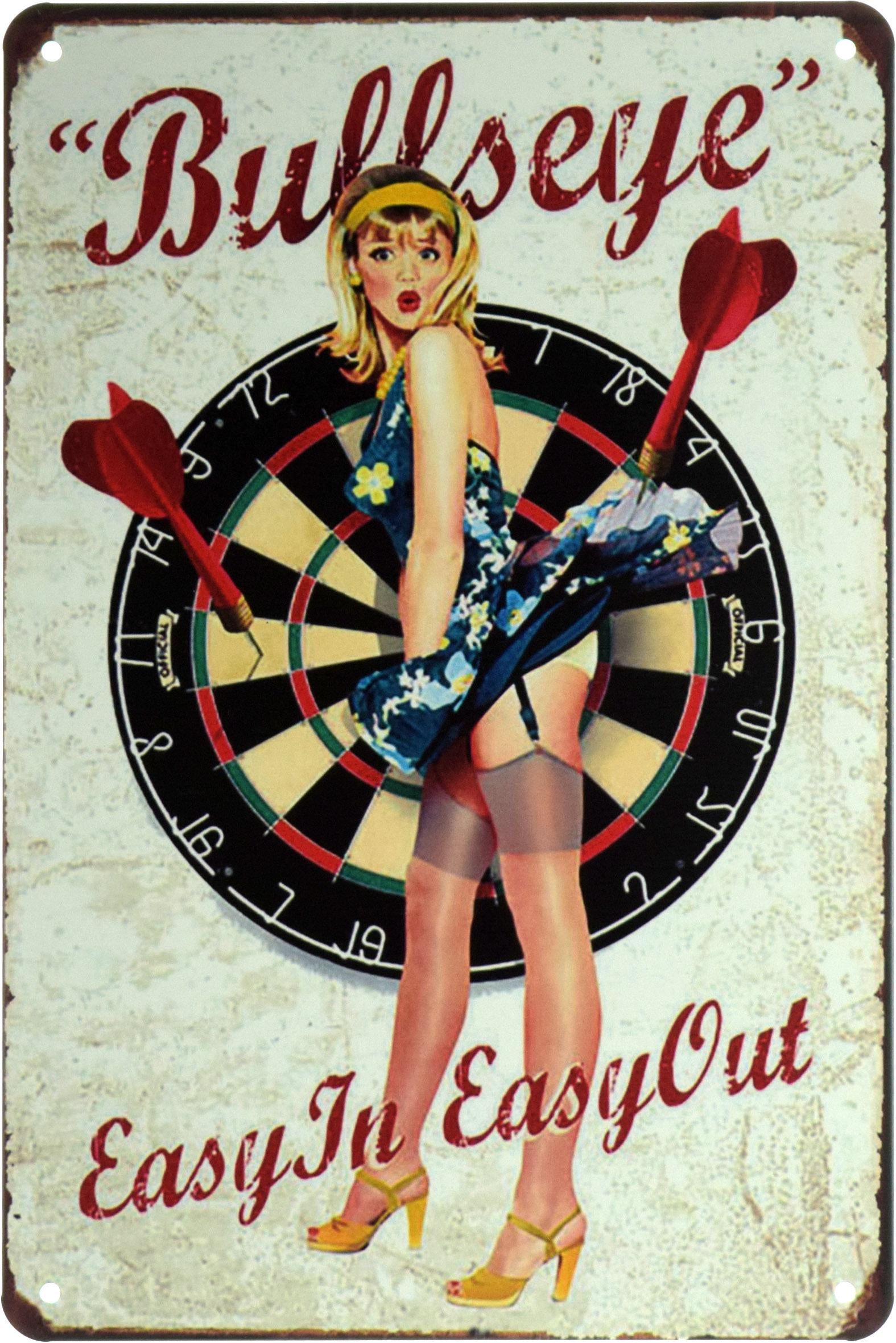 Табличка металева В Яблучко Pin Up 20x30 см