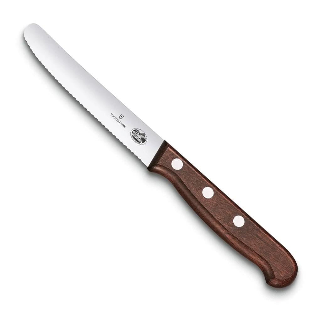 Кухонный нож для томатов Victorinox Wood Tomato and Table 11 см (5.0830.11G)