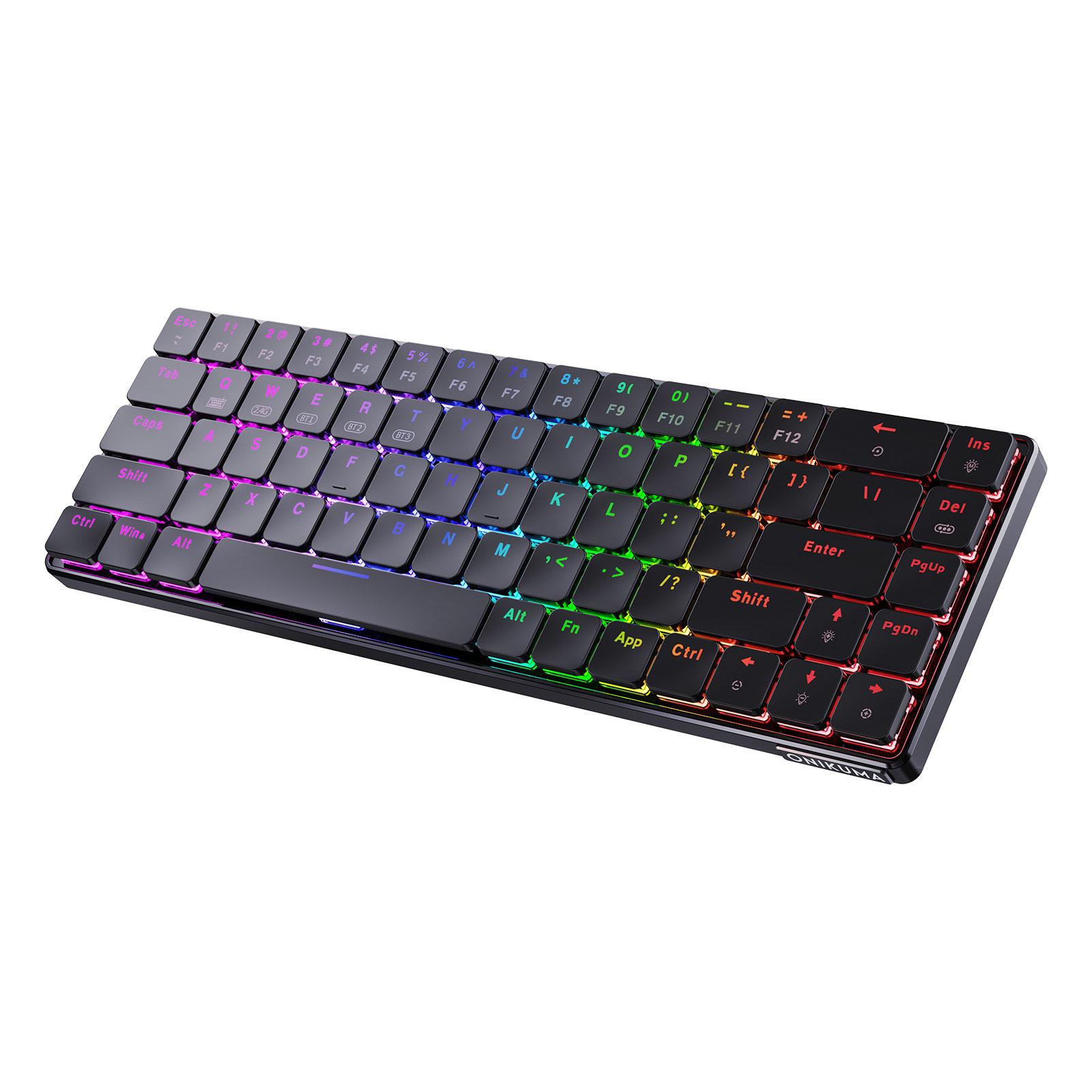 Клавиатура Onikuma G29 Mechanical Keyboard Triple Mode Wireless Switch Blue RGB (11878844)
