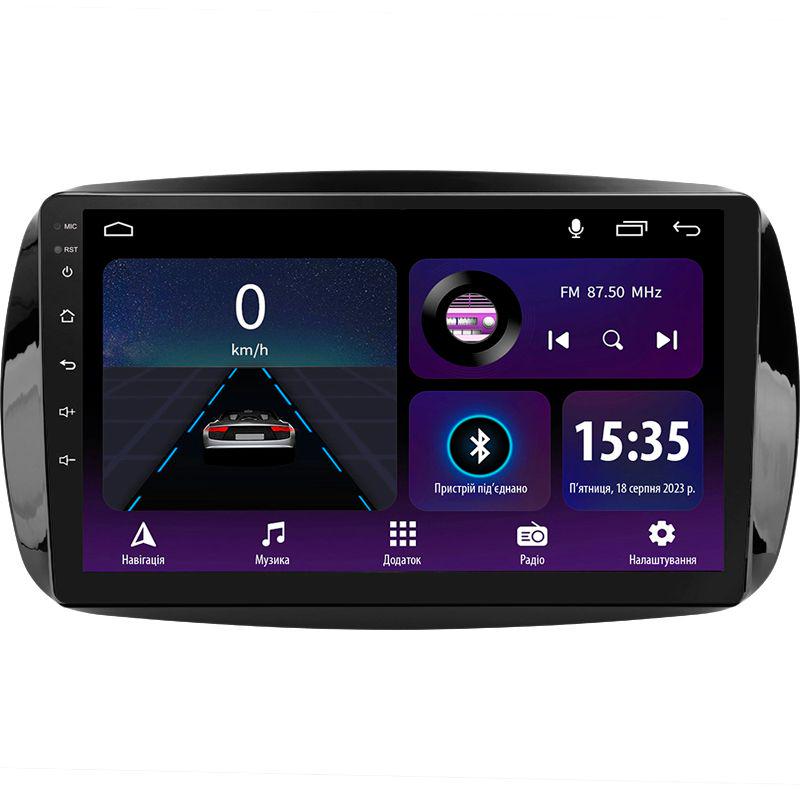 Штатная магнитола Sigma E9232 2/32 GB для Mercedes Benz Smart Fortwo 3 C453/A453/W453 2014-2020 г. L1 9" (AR-82884)